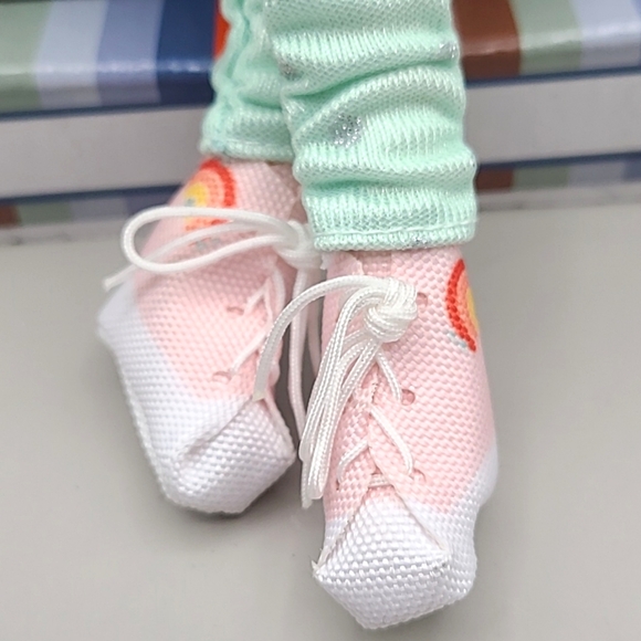 Lane Pink and Mint Bunny Plush Toy Named Harley, NIB - Picture 3 of 8